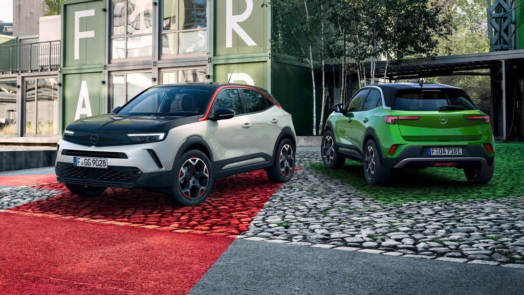 Opel Mokka models in the overview Mokka and Mokkae Opel